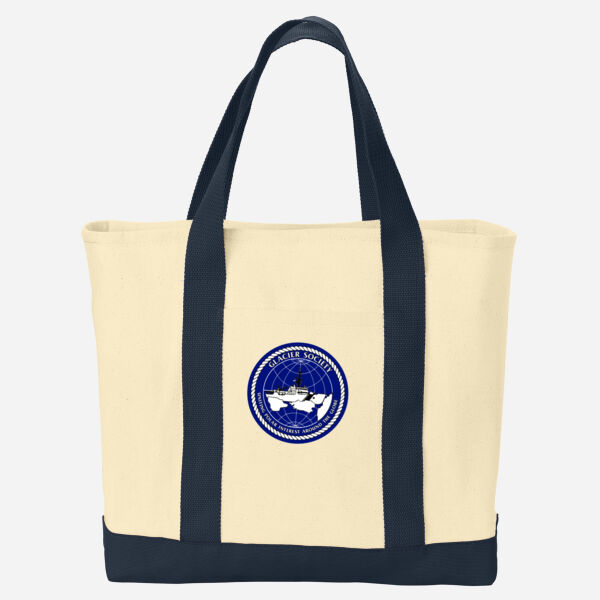 Ideal Twill Two Tone Shopping Tote Thumbnail
